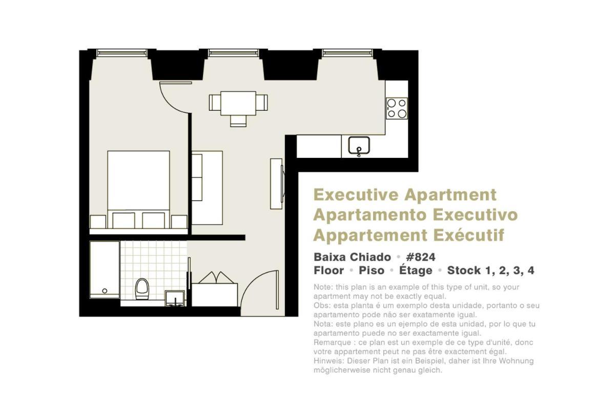 Lisbon Serviced Apartments - Baixa Extérieur photo