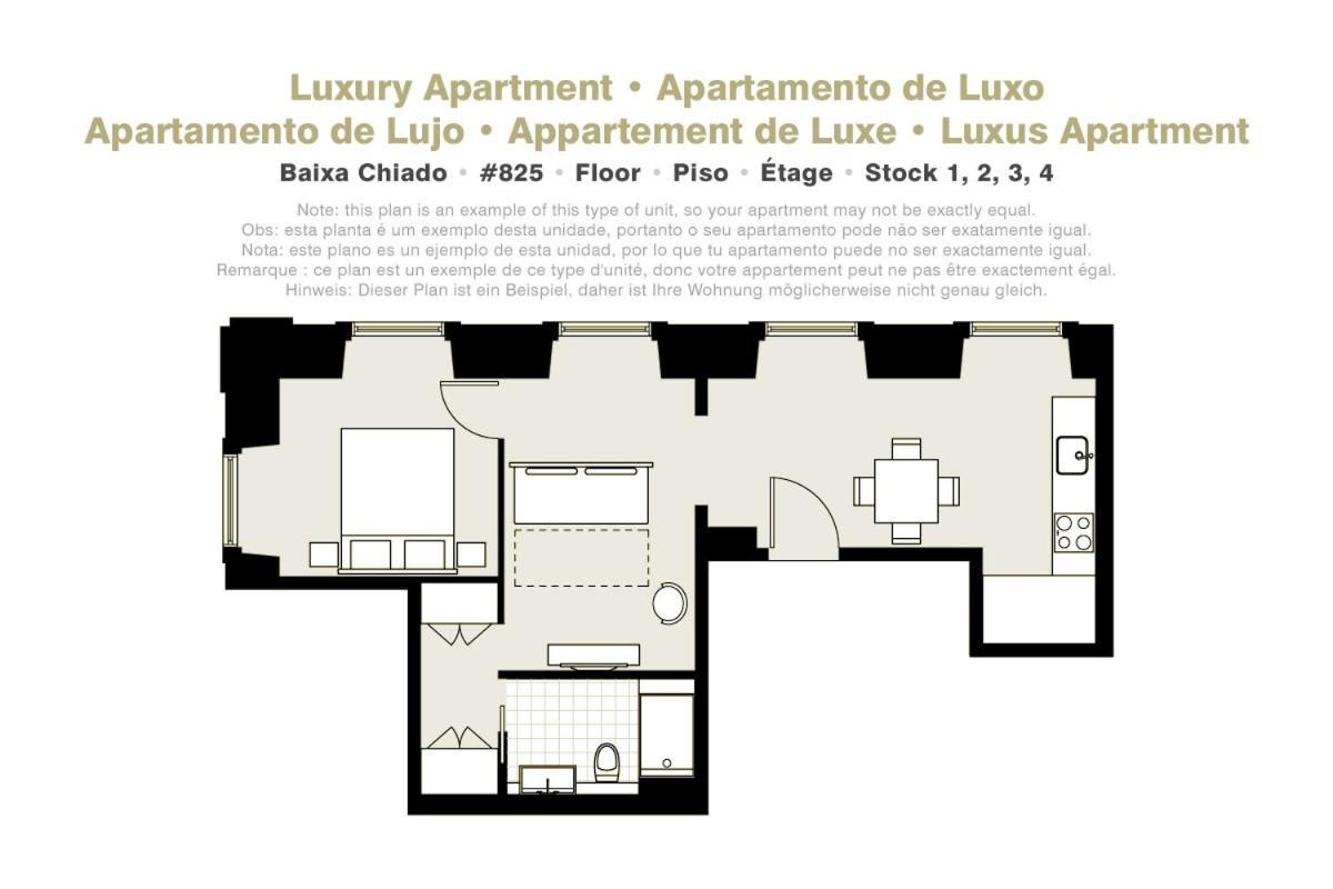 Lisbon Serviced Apartments - Baixa Extérieur photo