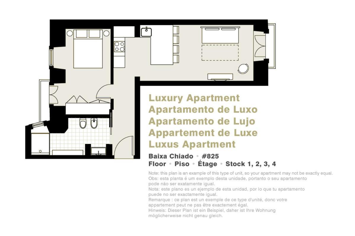 Lisbon Serviced Apartments - Baixa Extérieur photo